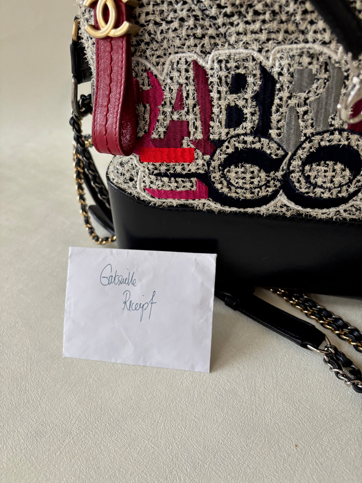 CHANEL Sac Gabrielle Tweed