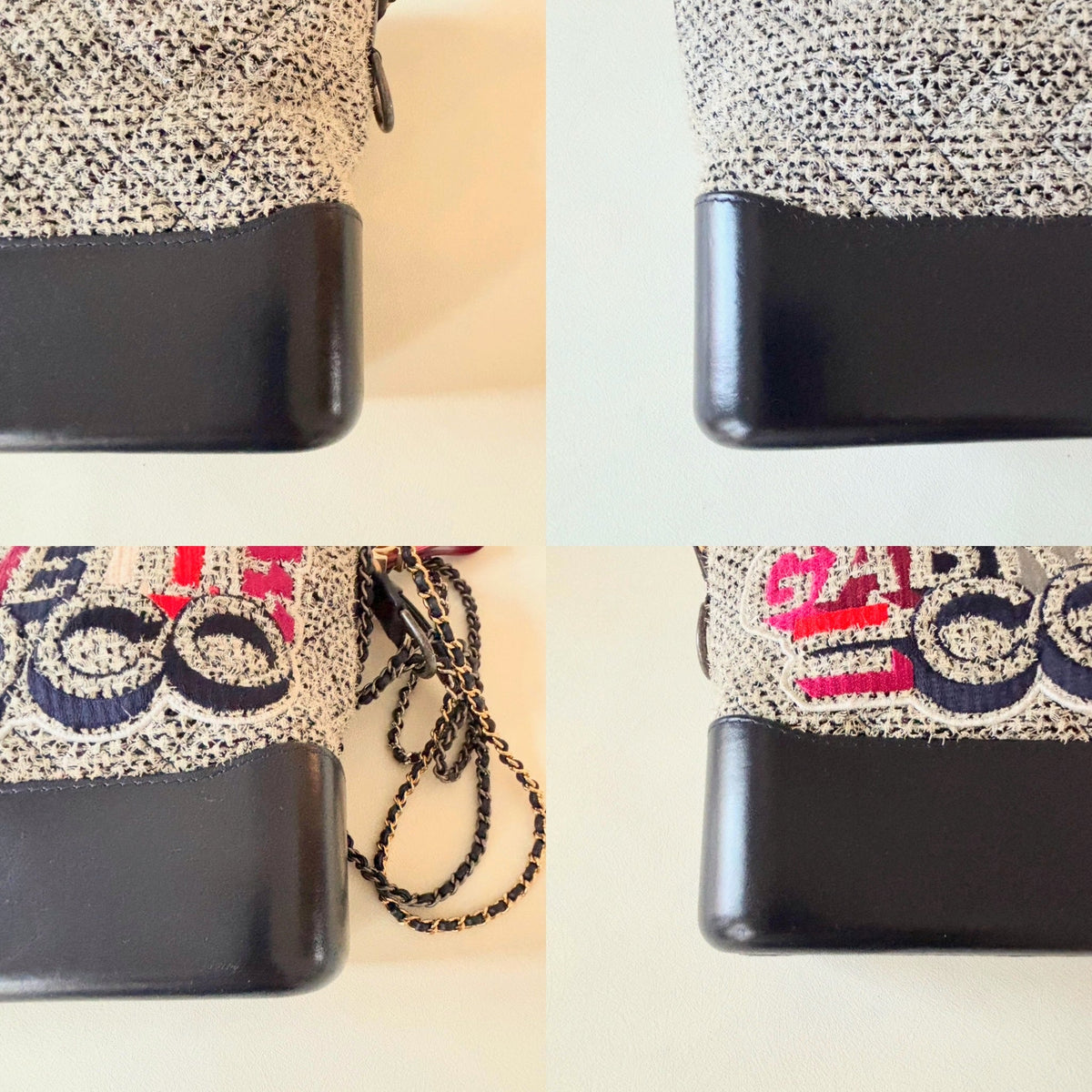 CHANEL Sac Gabrielle Tweed