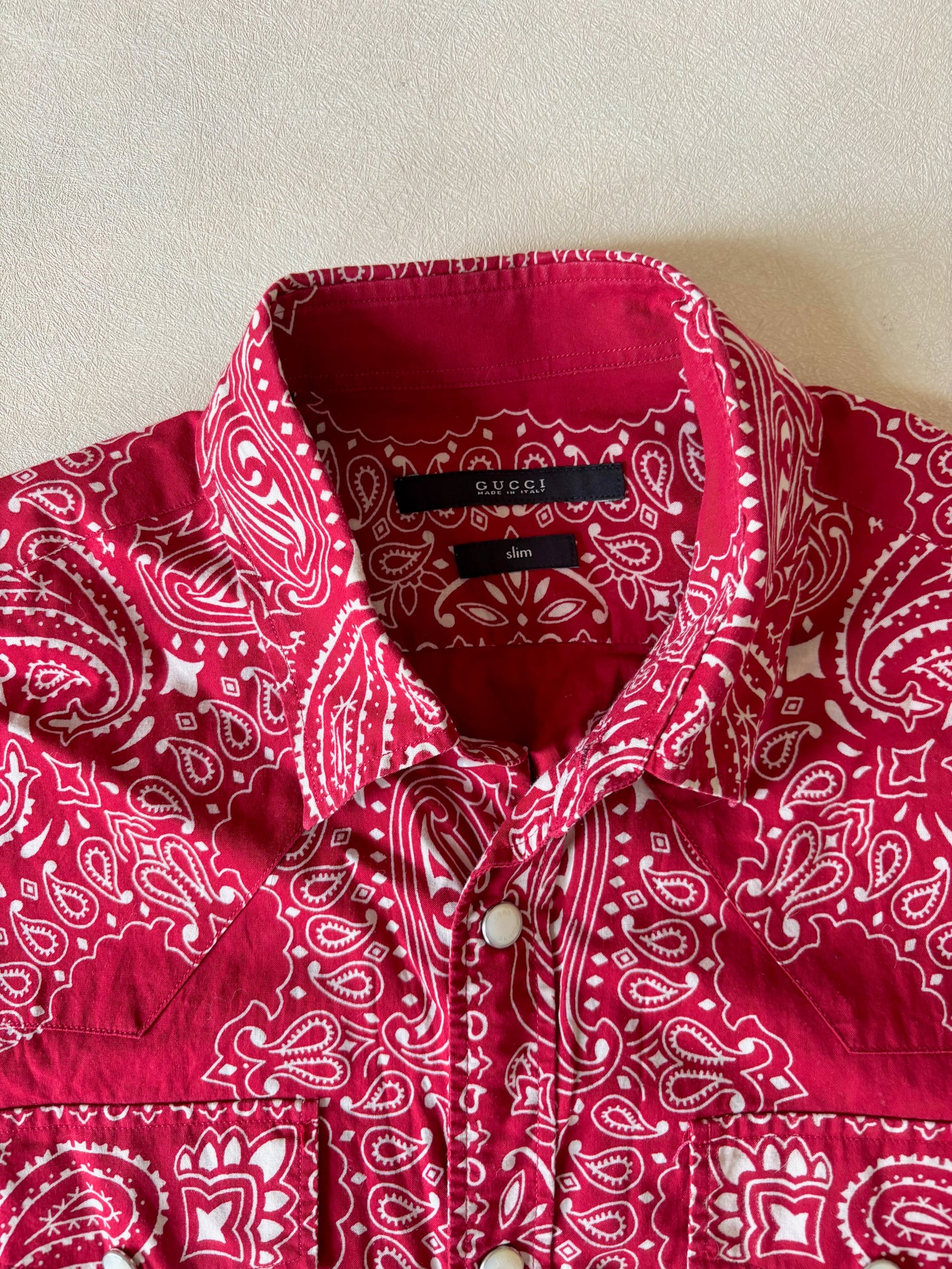 GUCCI Chemise Bandana