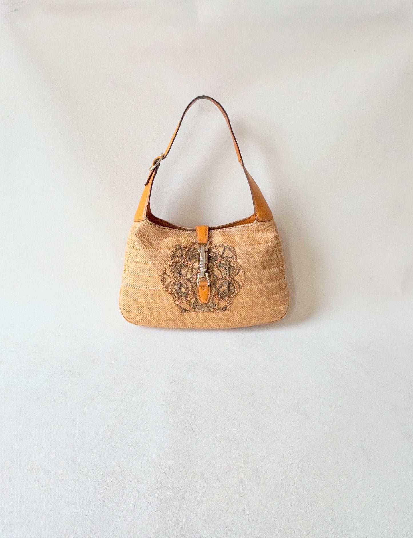 GUCCI Sac Jackie Raphia