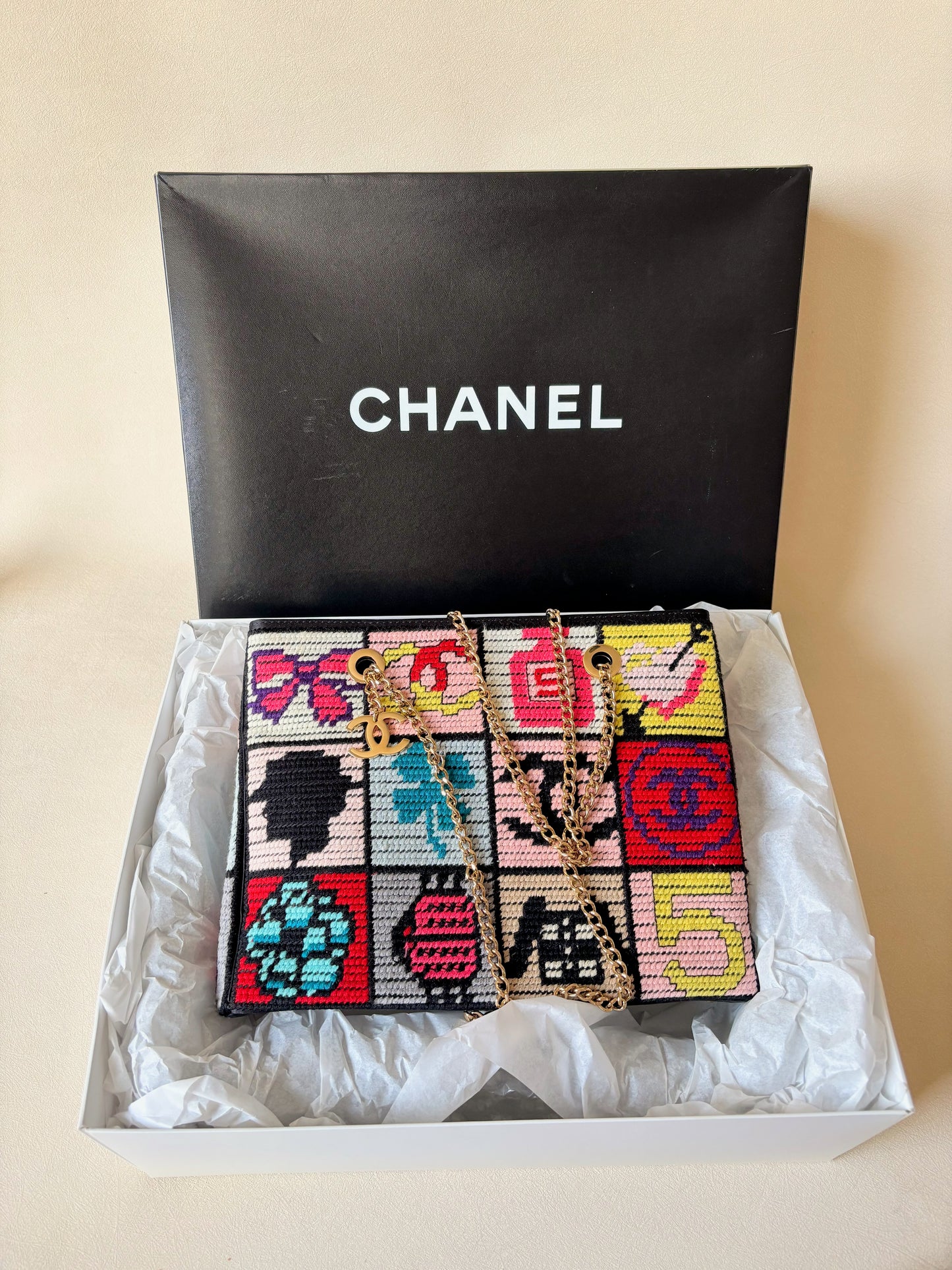 CHANEL Sac Patchwork