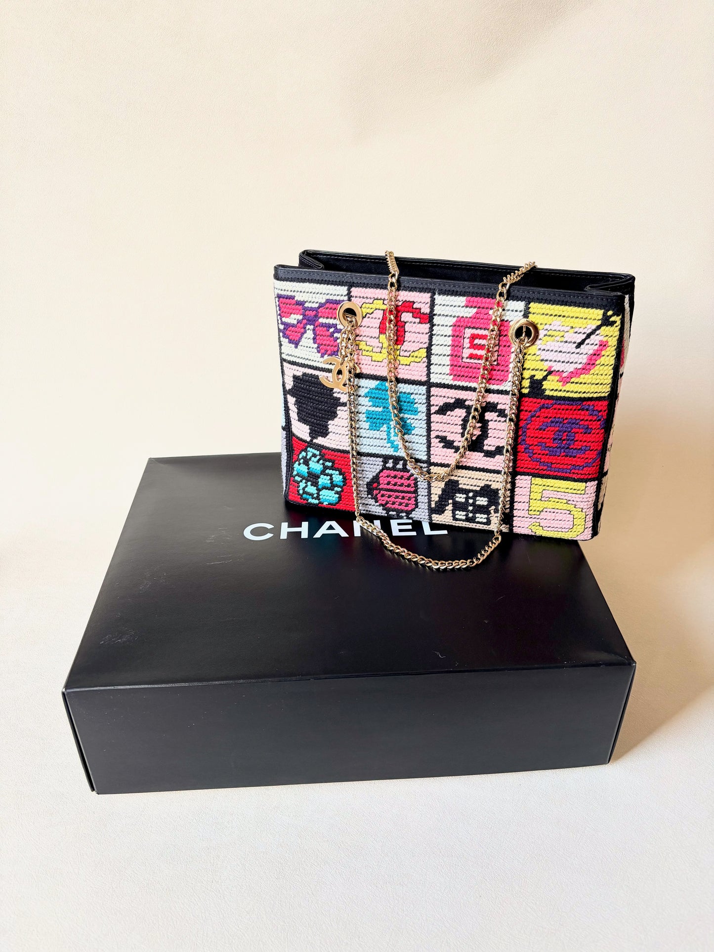 CHANEL Sac Patchwork