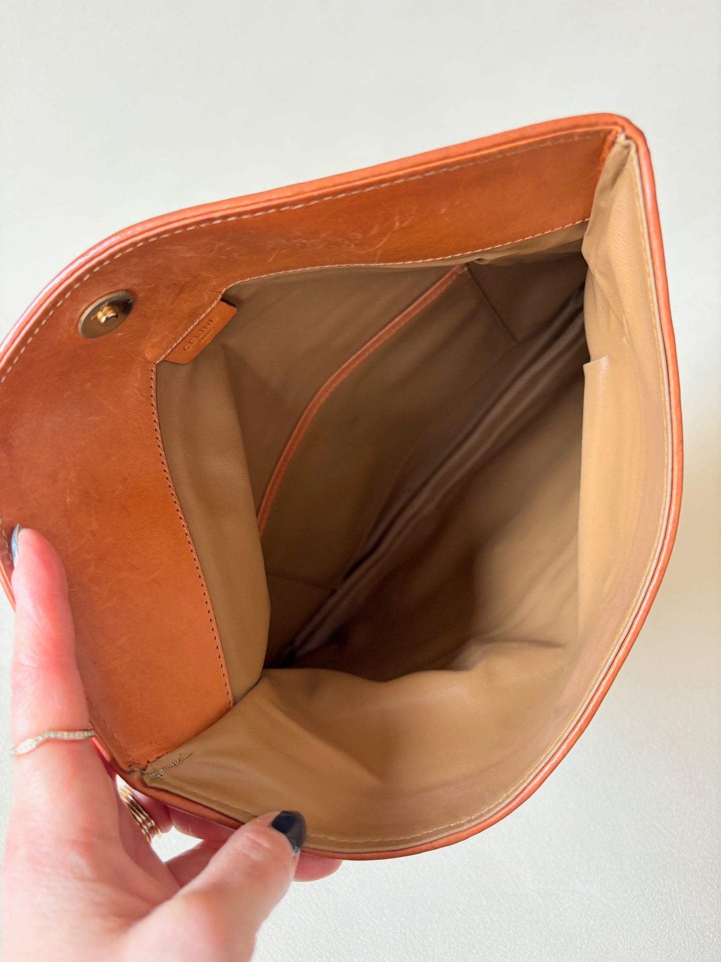 CÉLINE Sac pochette Triomphe