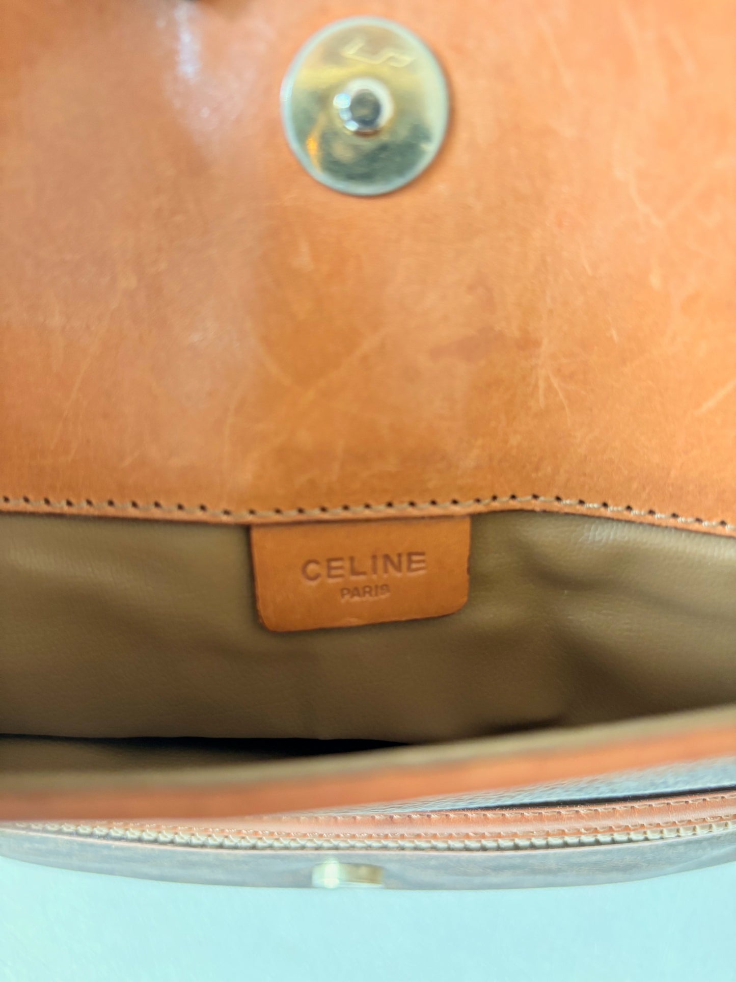 CÉLINE Sac pochette Triomphe