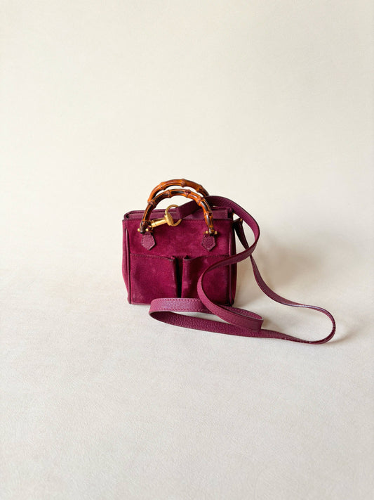 GUCCI Sac Mini Bambou