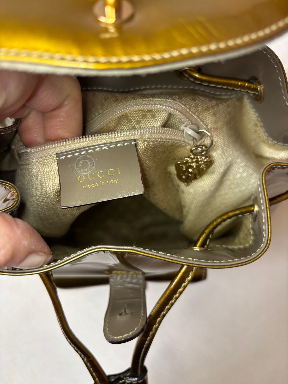GUCCI Sac à dos Bambou
