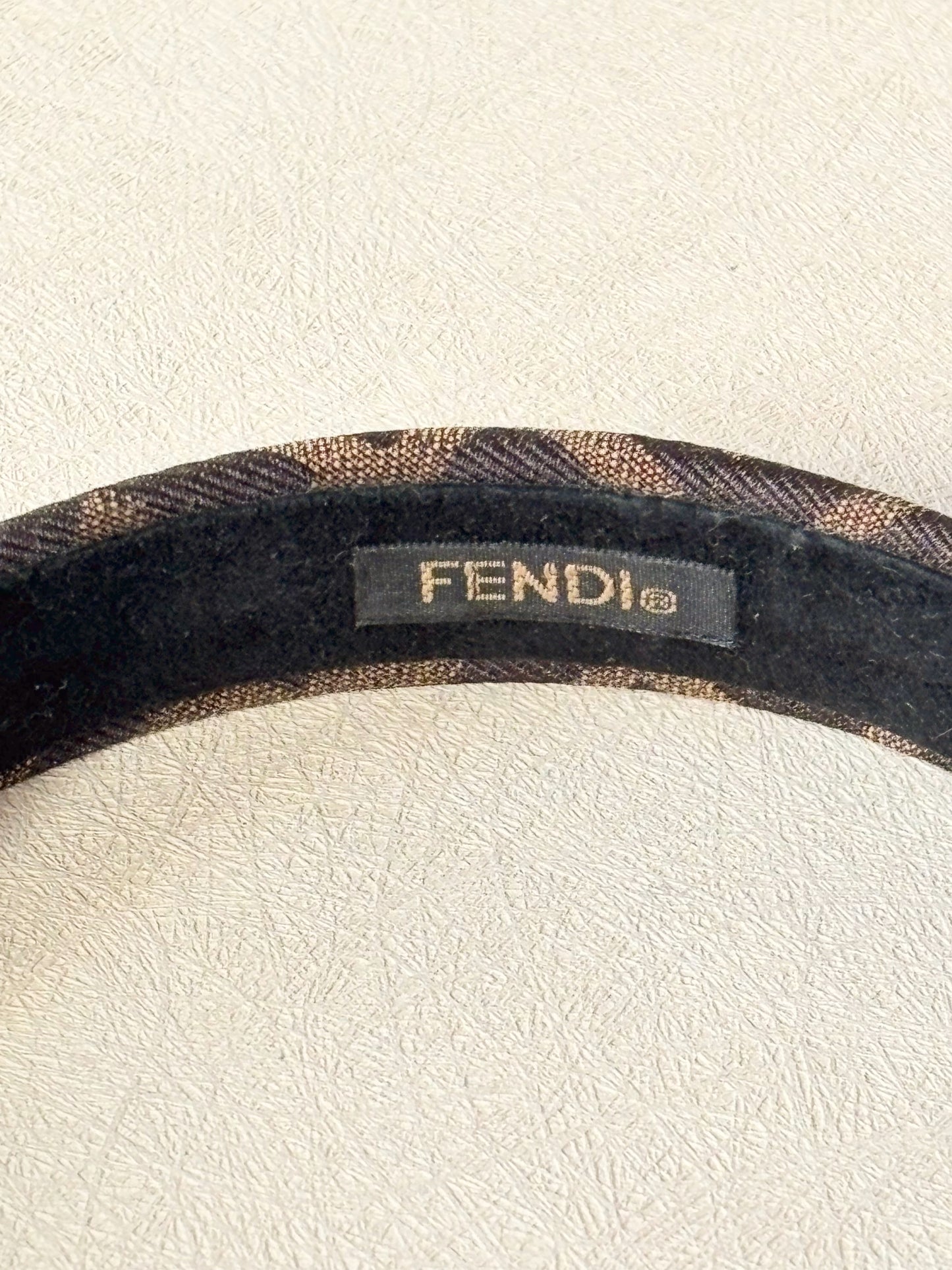 FENDI Serre-tête Zucca