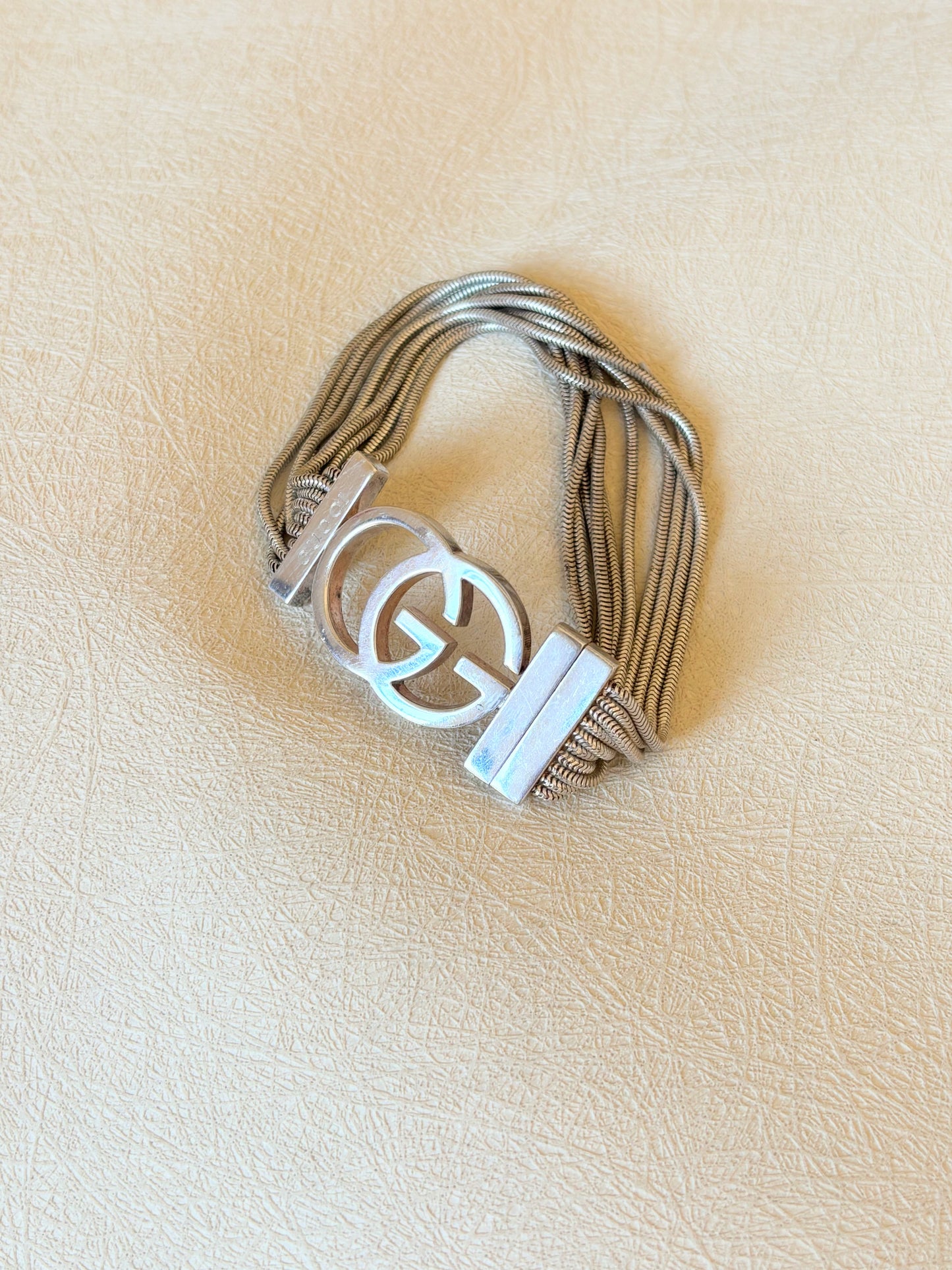 GUCCI Bracelet en argent