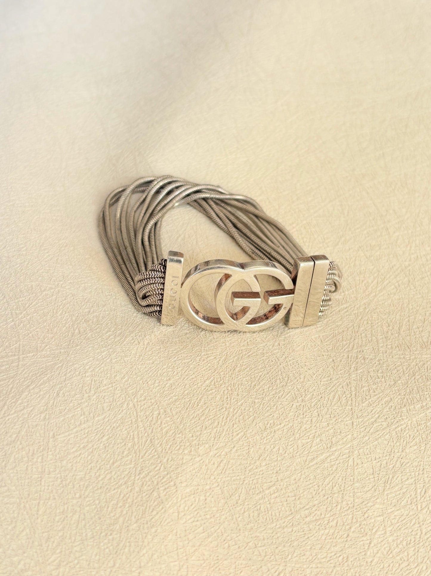 GUCCI Bracelet en argent