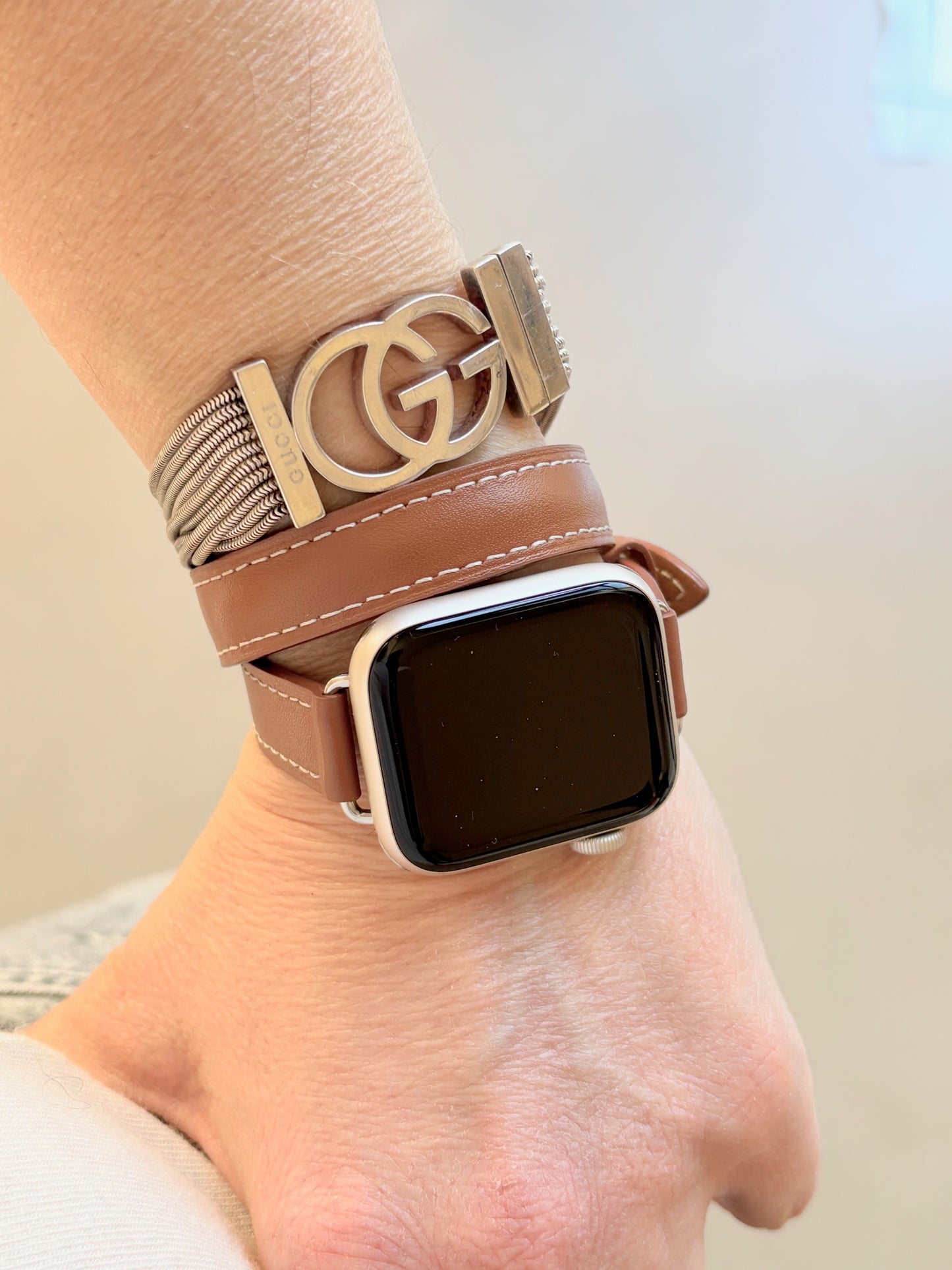 GUCCI Bracelet en argent