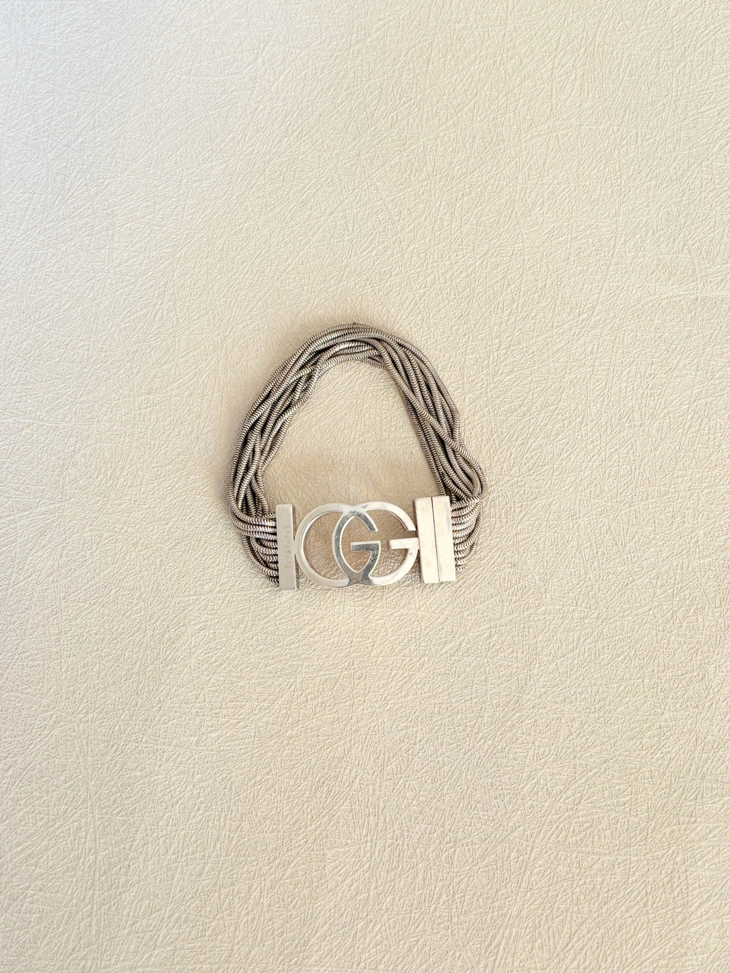 GUCCI Bracelet en argent