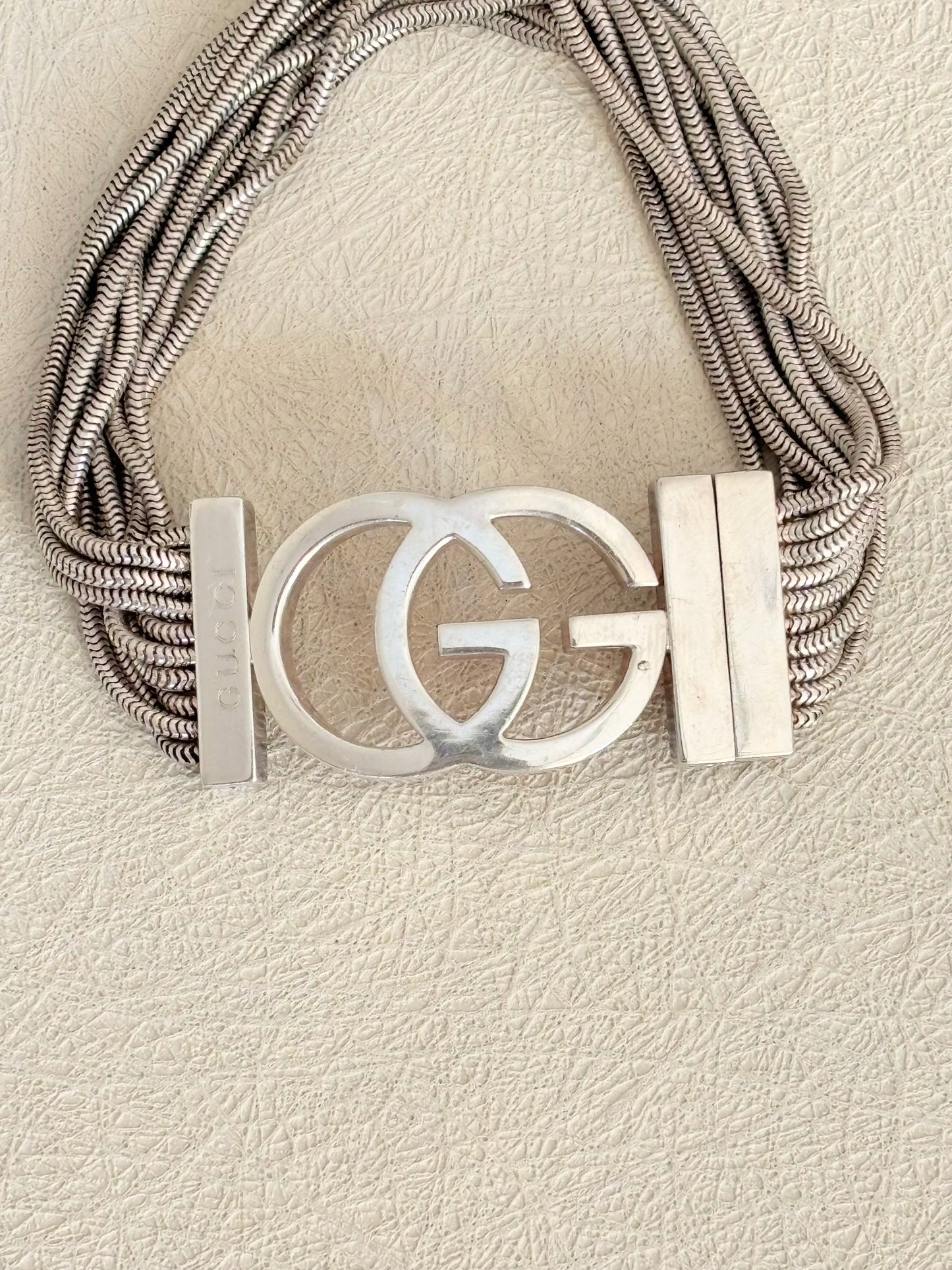 GUCCI Bracelet en argent