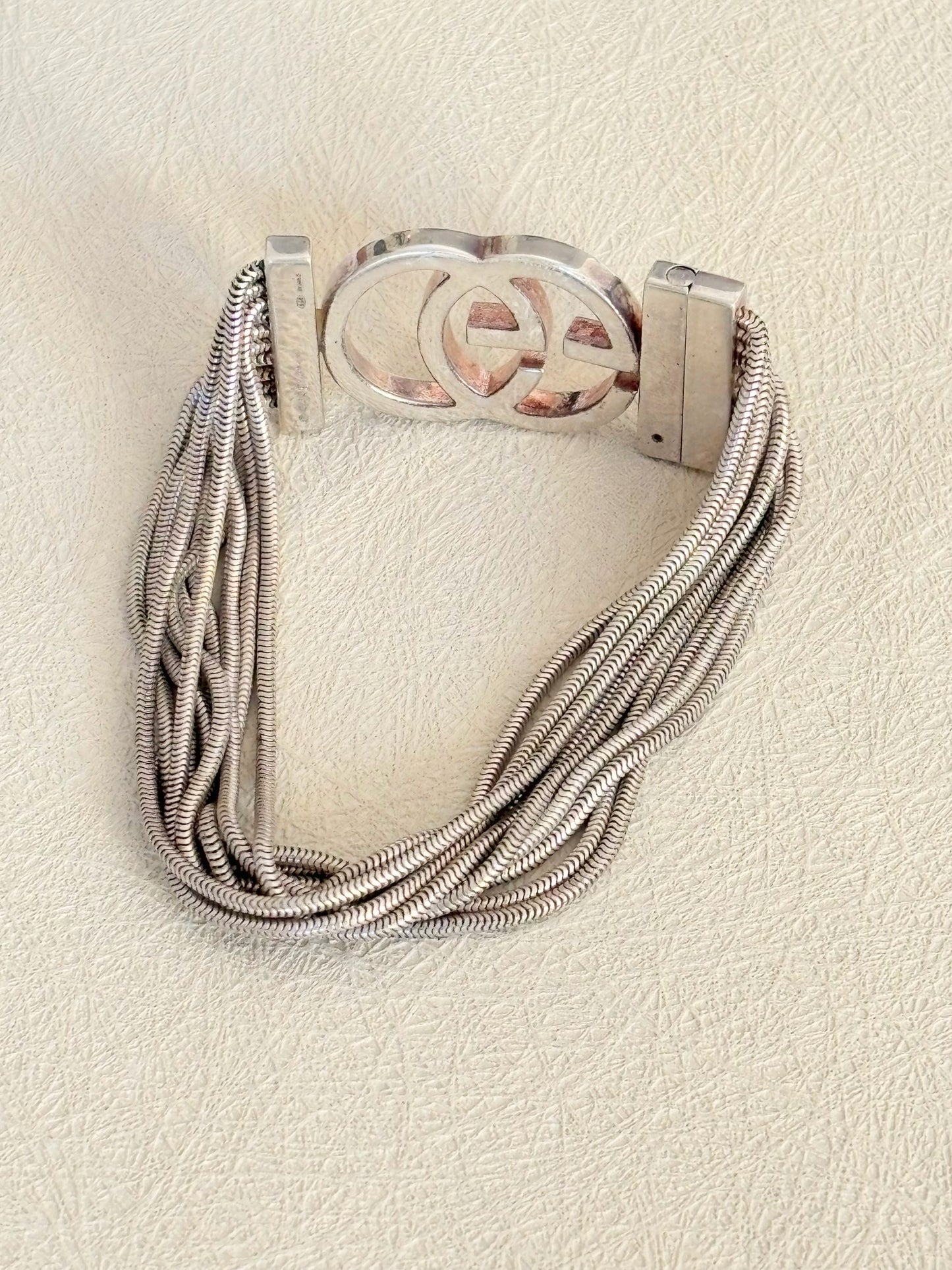 GUCCI Bracelet en argent