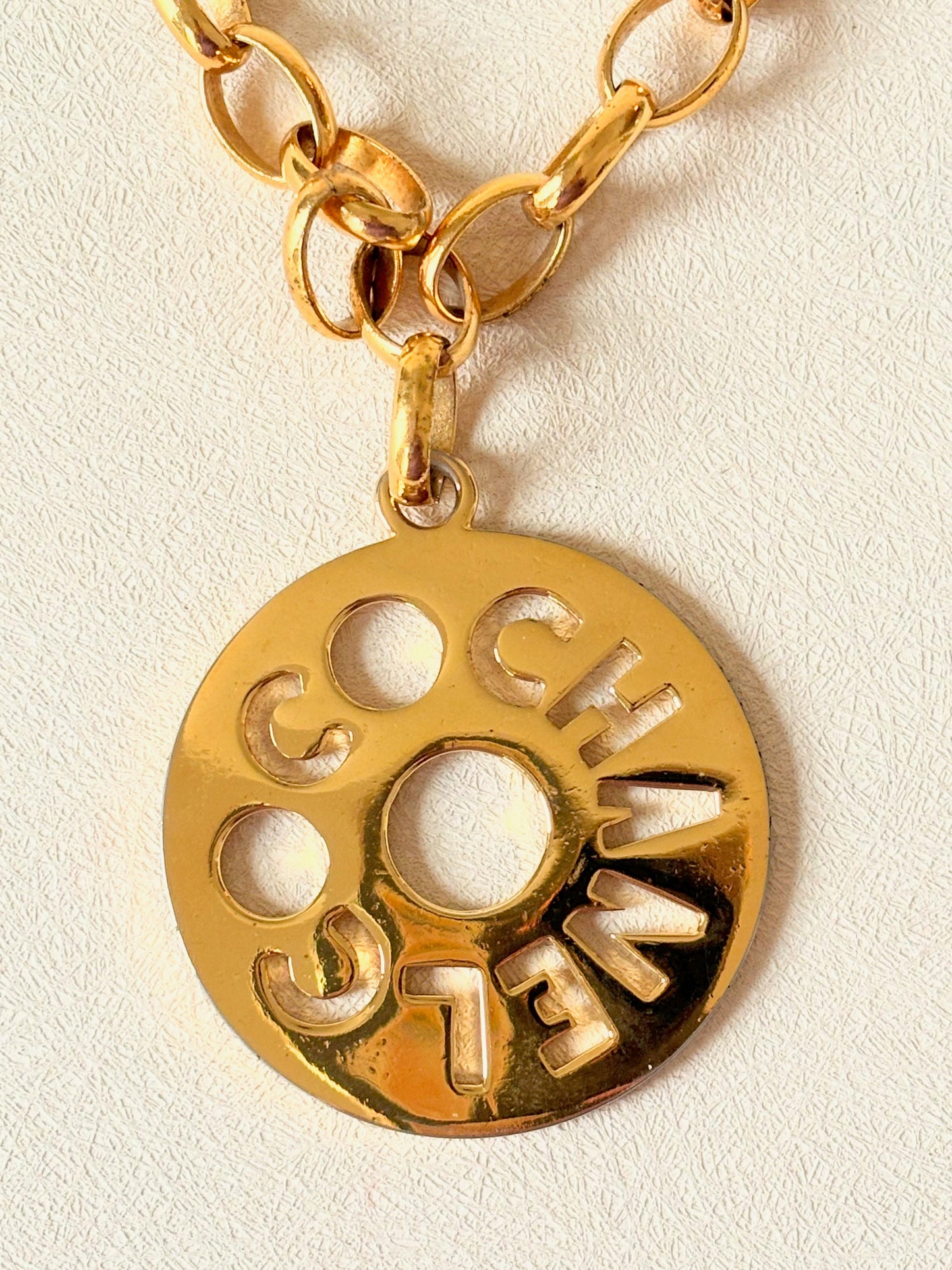 CHANEL Sautoir Maxi Logo