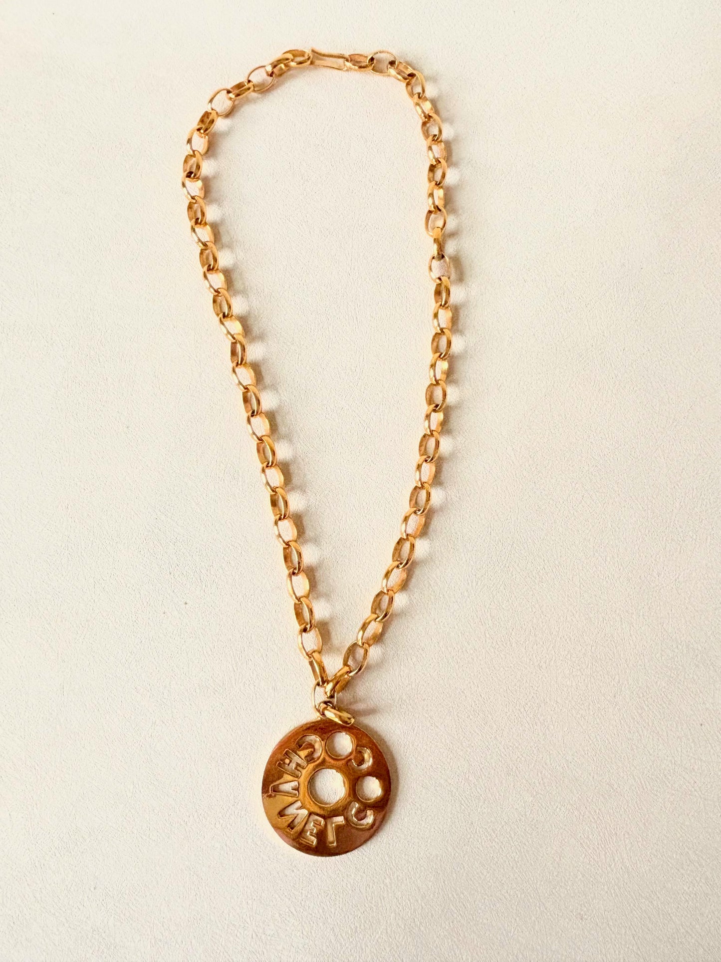 CHANEL Sautoir Maxi Logo