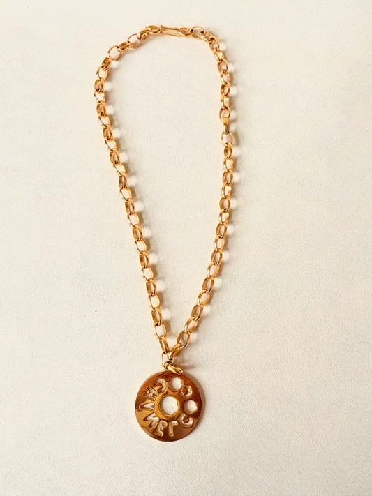 CHANEL Sautoir Maxi Logo