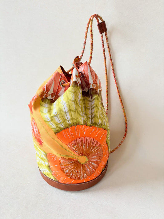 HERMÈS Sac à dos Soie Cool