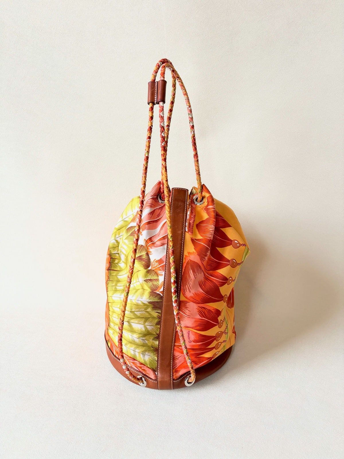 HERMÈS Sac à dos Soie Cool