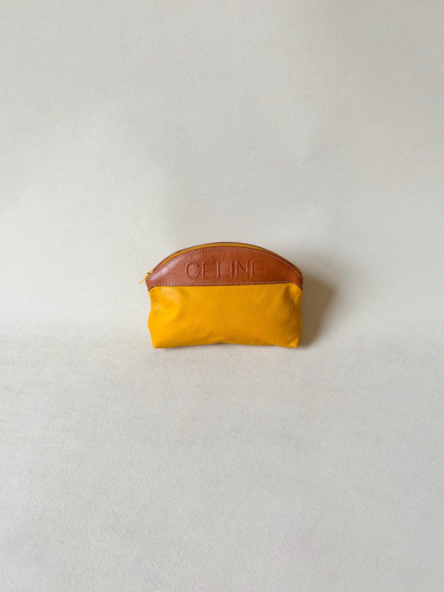 CÉLINE Pochette cuir