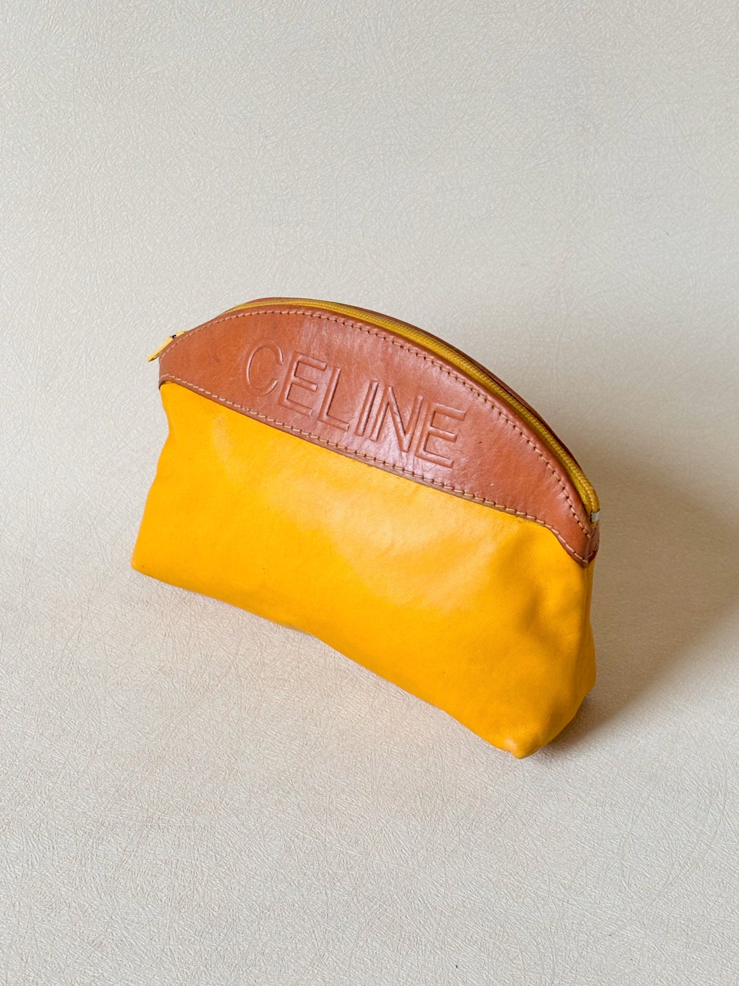 CÉLINE Pochette cuir