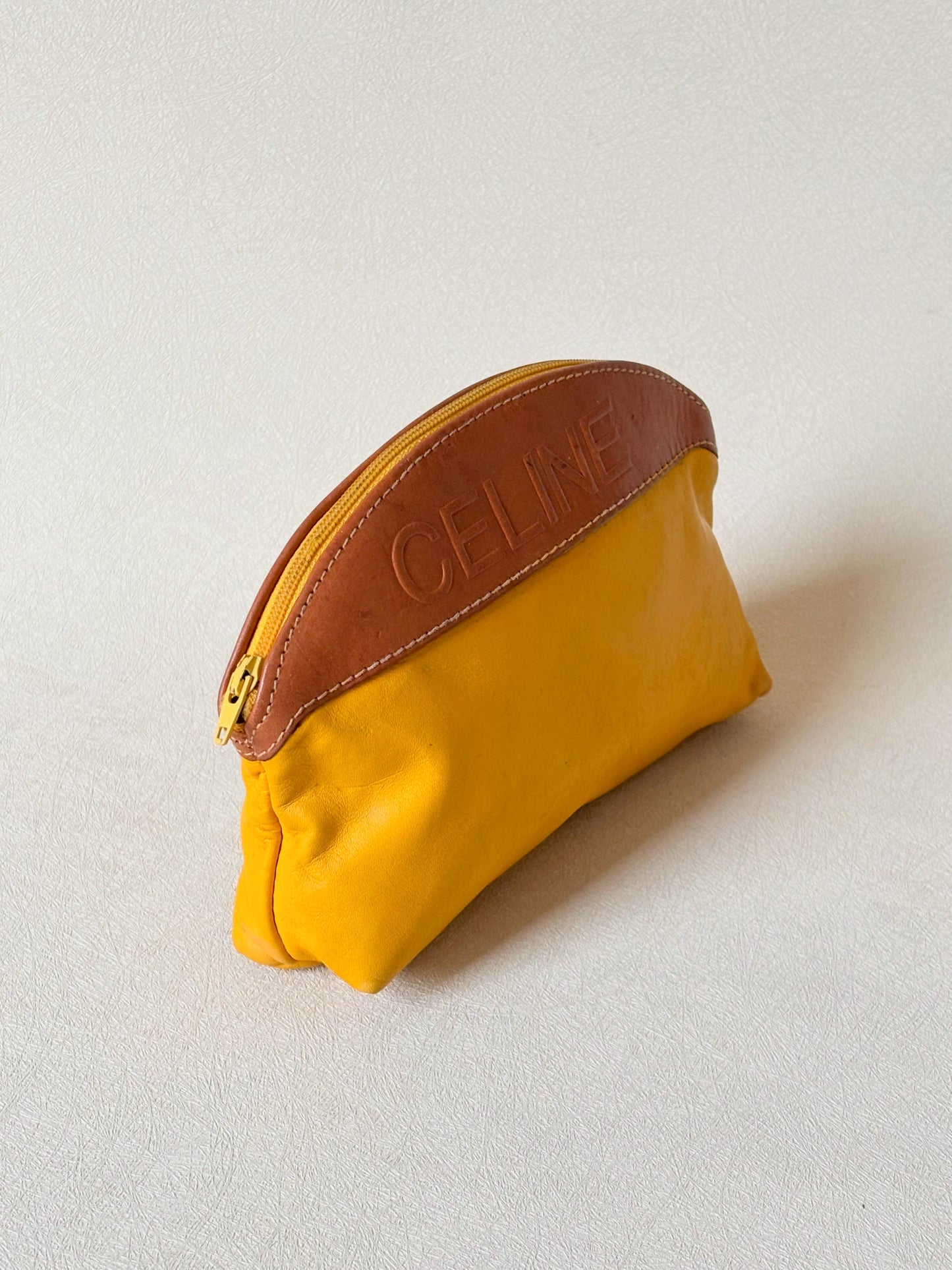 CÉLINE Pochette cuir