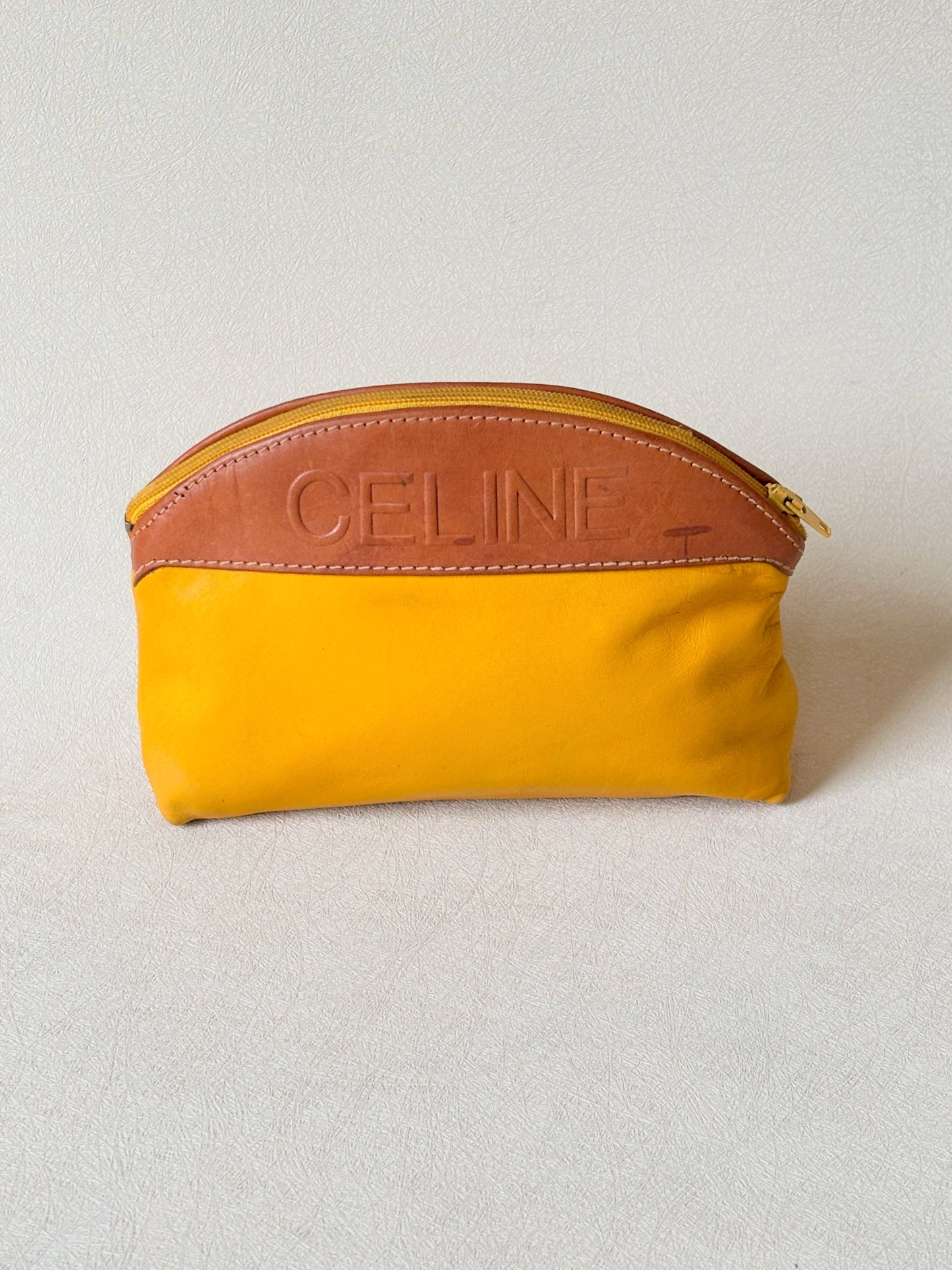 CÉLINE Pochette cuir