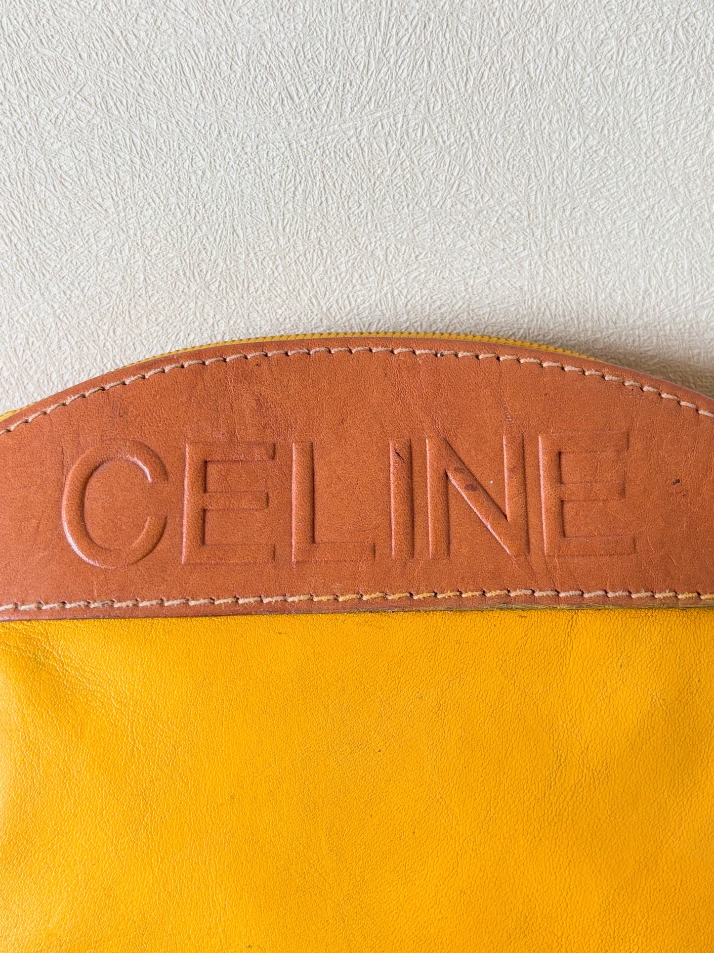 CÉLINE Pochette cuir