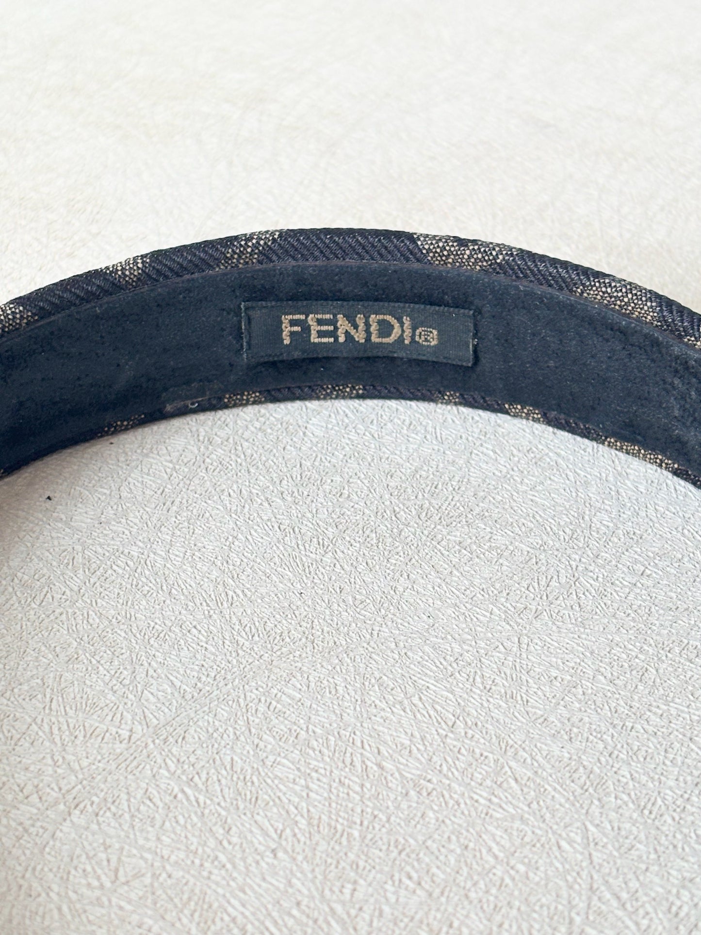 FENDI Serre-tête Zucca