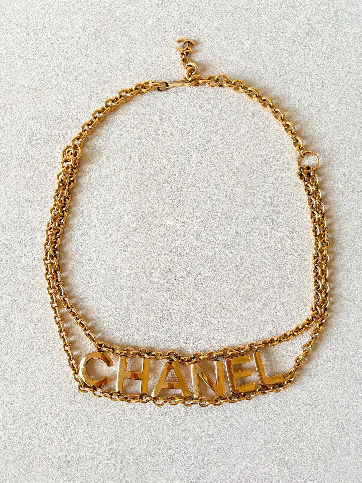 CHANEL Ceinture Lettres
