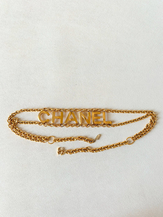 CHANEL Ceinture Lettres