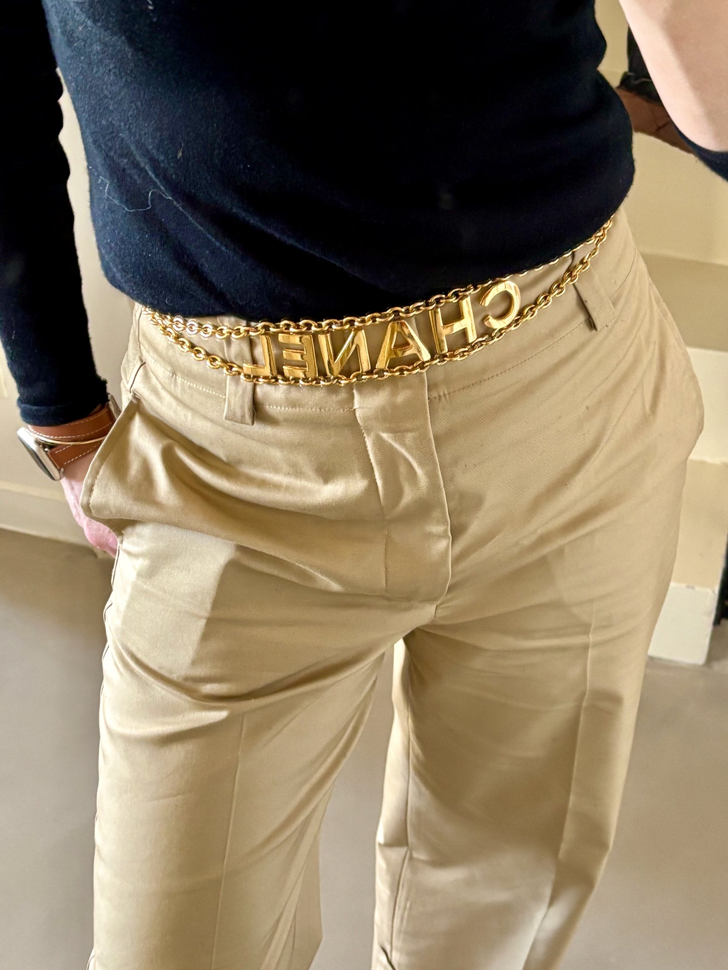 CHANEL Ceinture Lettres