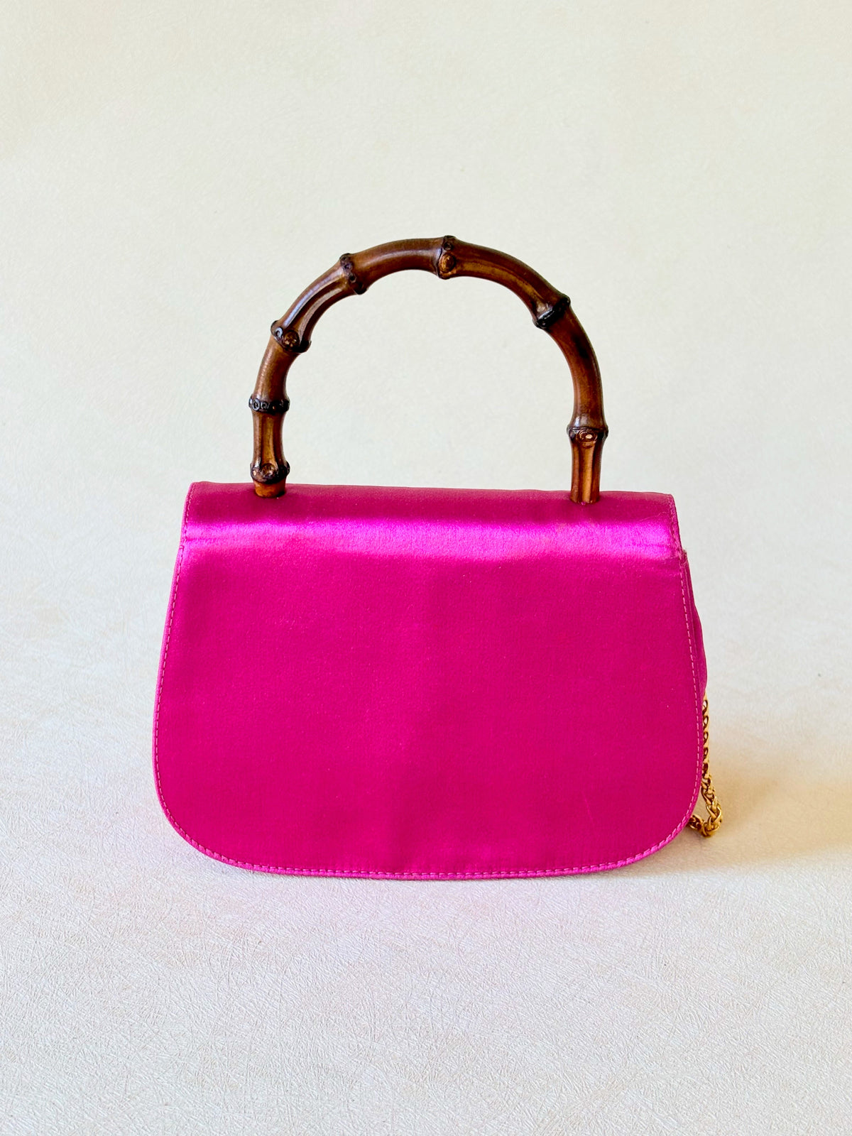 GUCCI Mini-Sac Bambou Satin