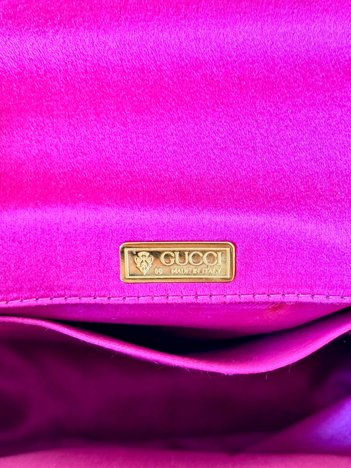 GUCCI Mini-Sac Bambou Satin