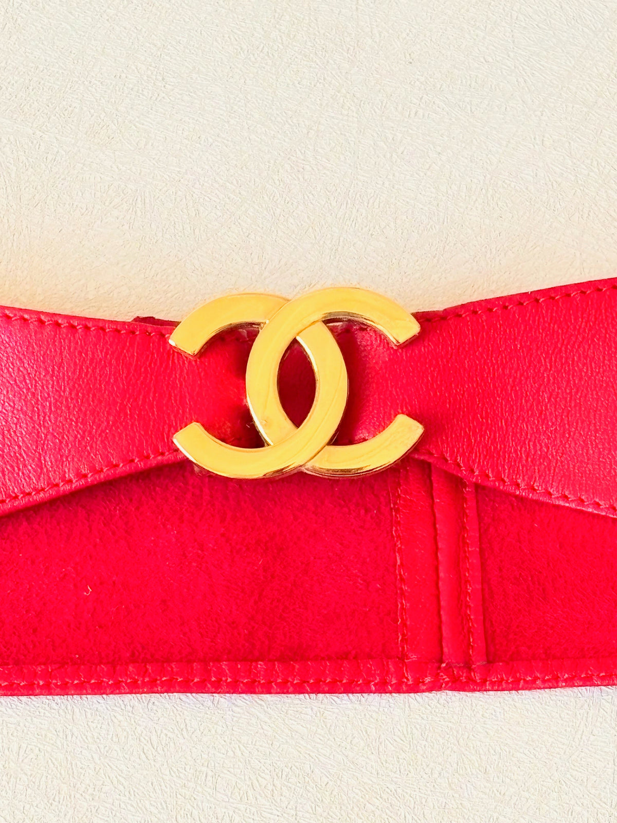 CHANEL Ceinture Cuir CC
