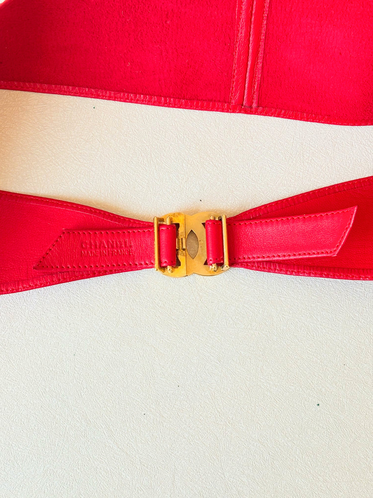 CHANEL Ceinture Cuir CC
