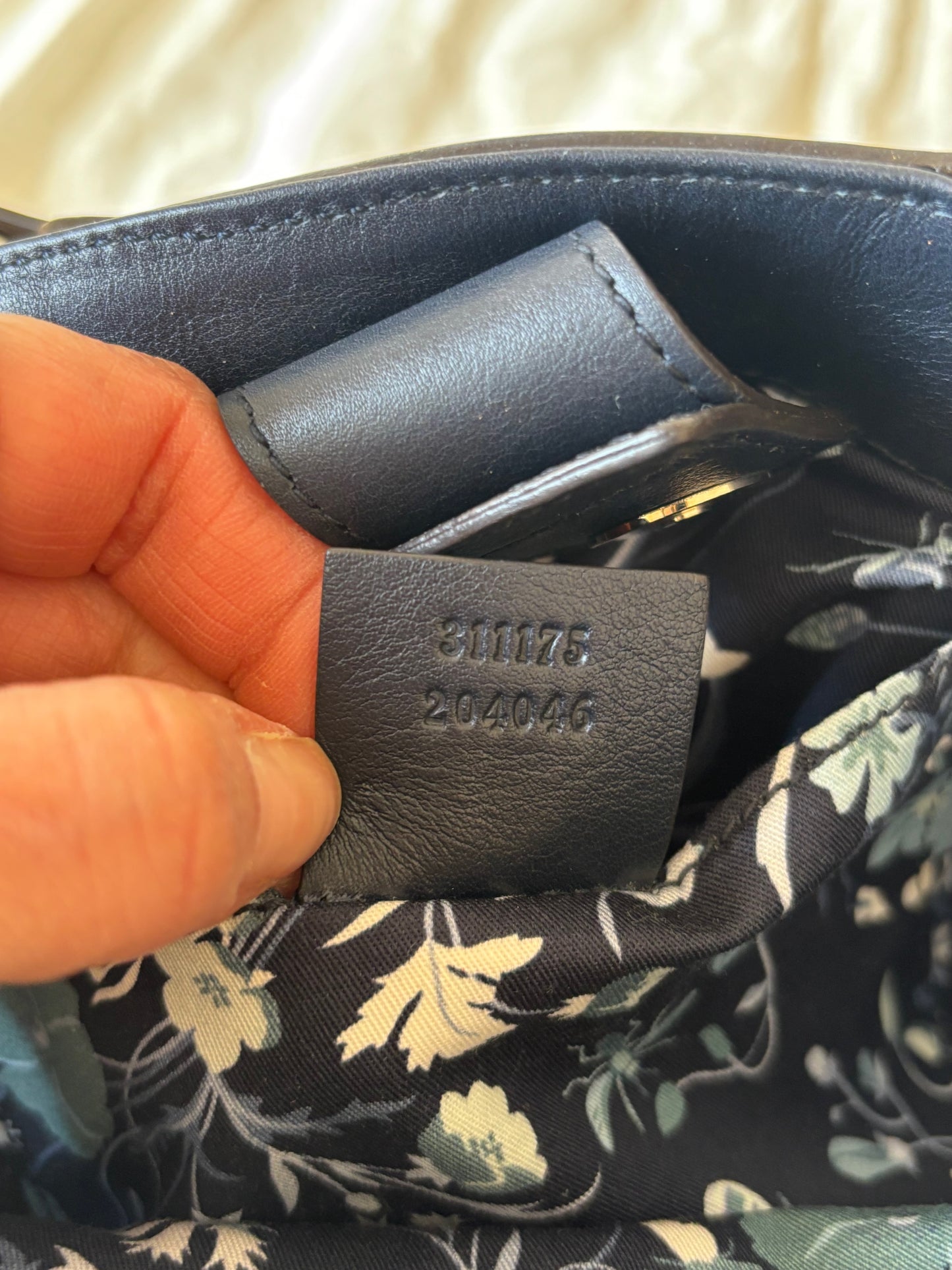 GUCCI Sac Panier Bambou