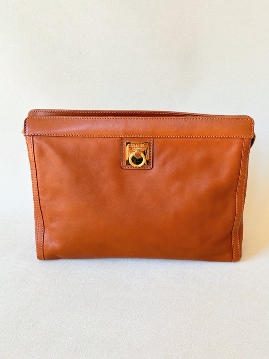 CÉLINE Pochette cuir