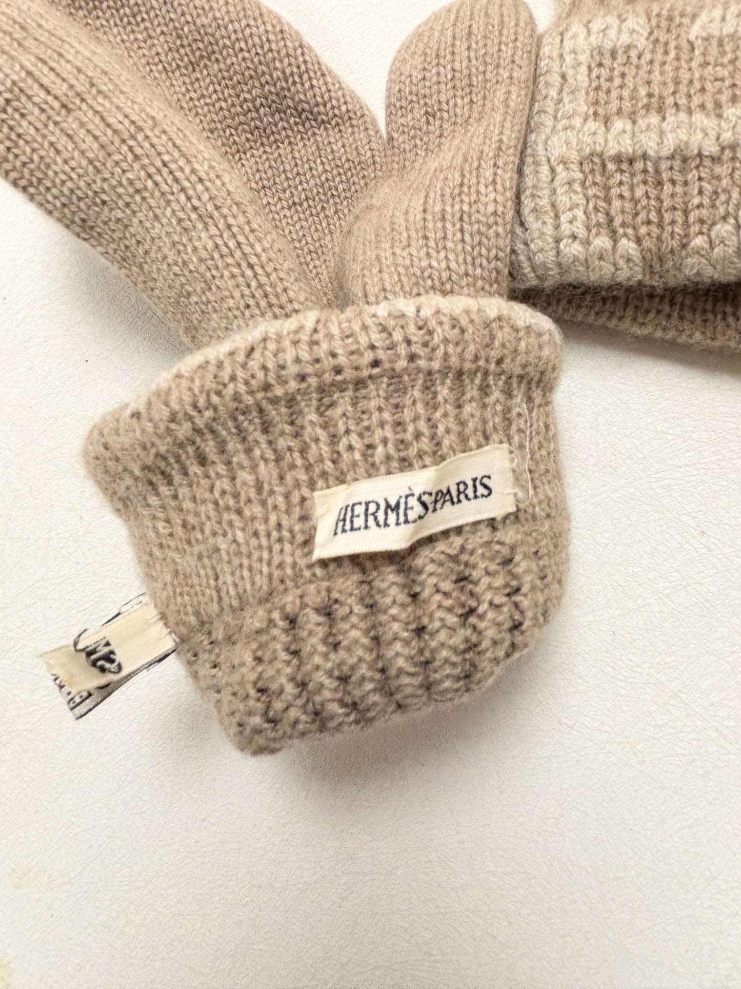 HERMÈS Gants en cachemire