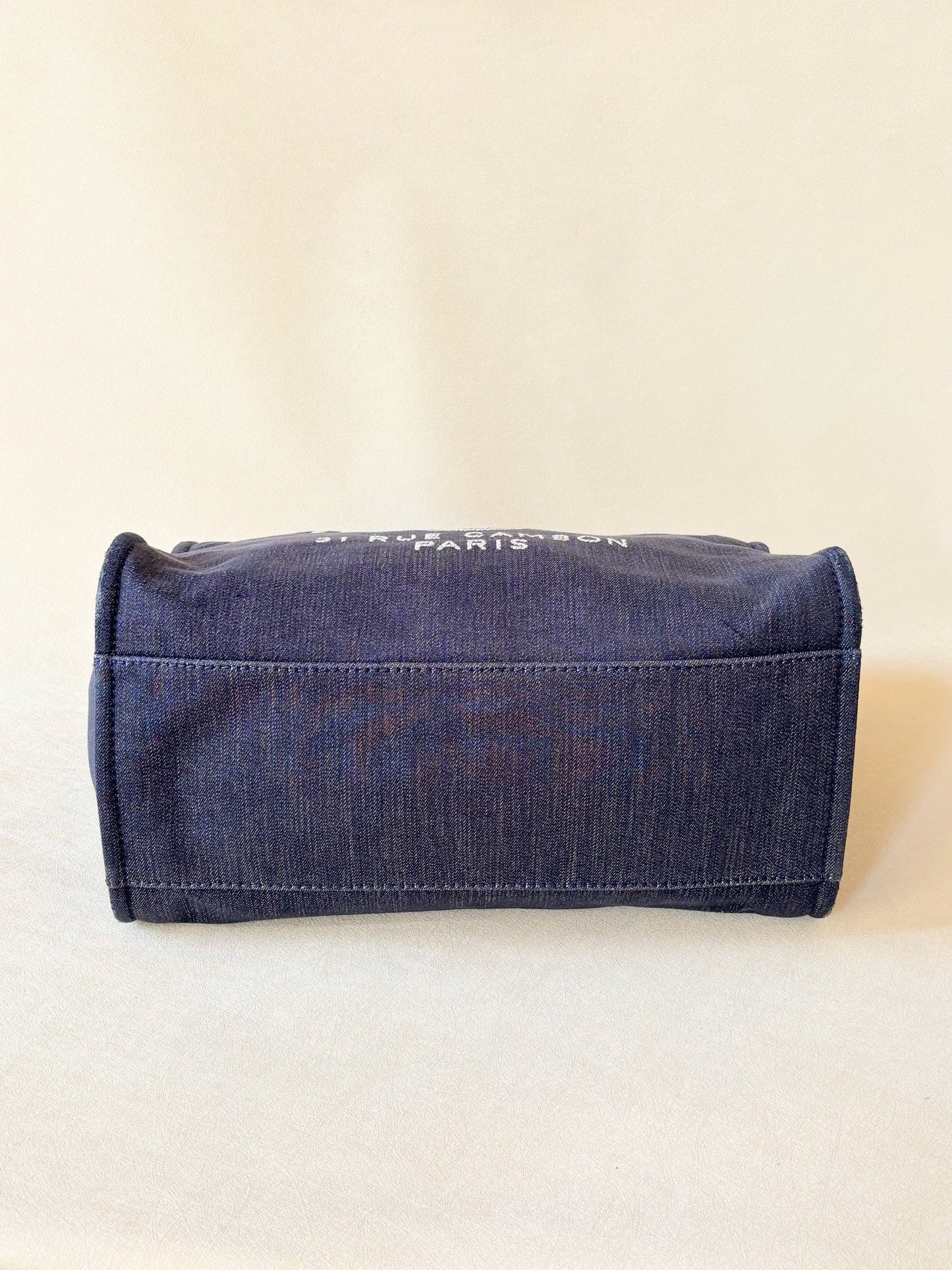 CHANEL Cabas Deauville denim