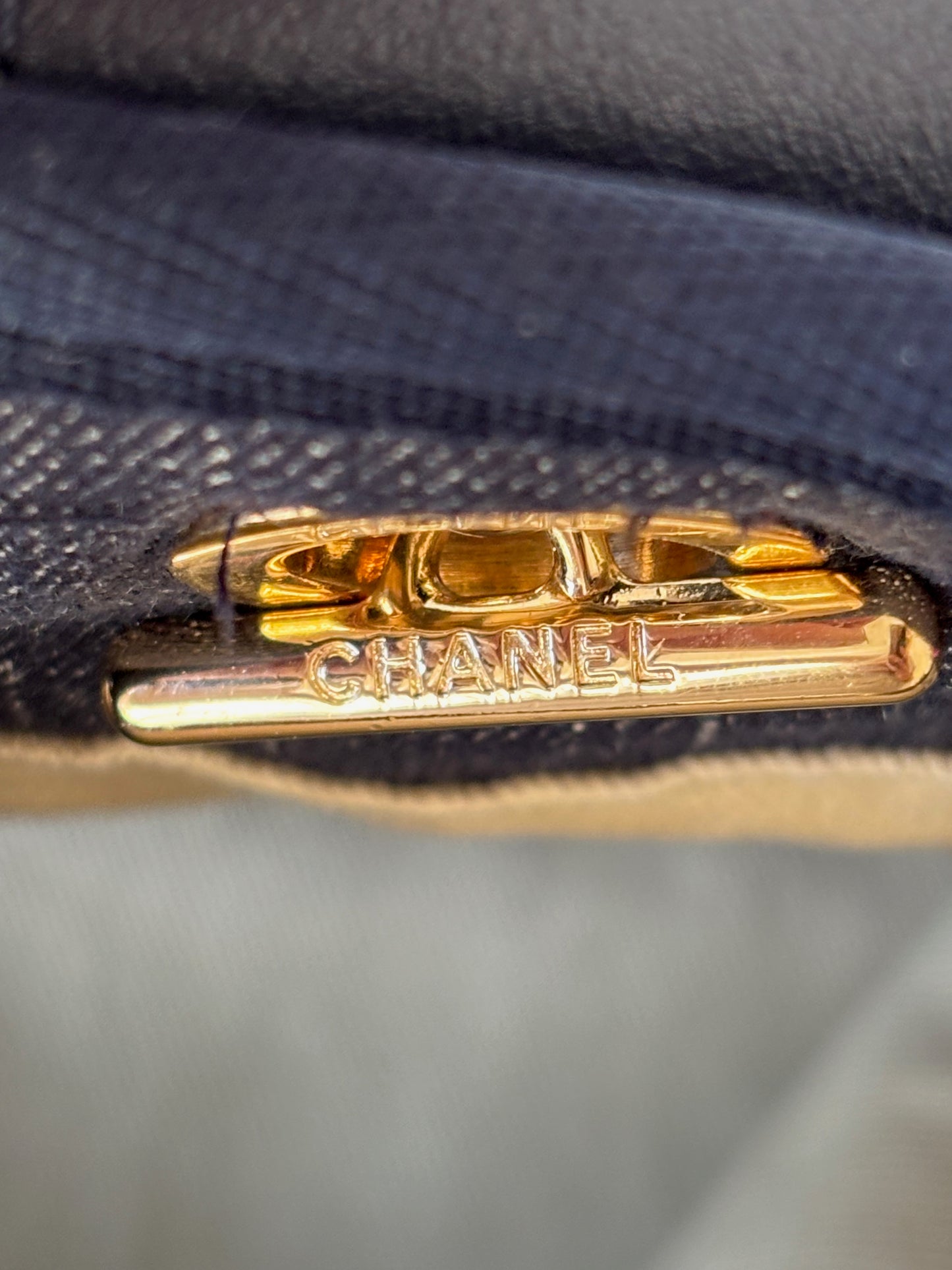 CHANEL Cabas Deauville denim