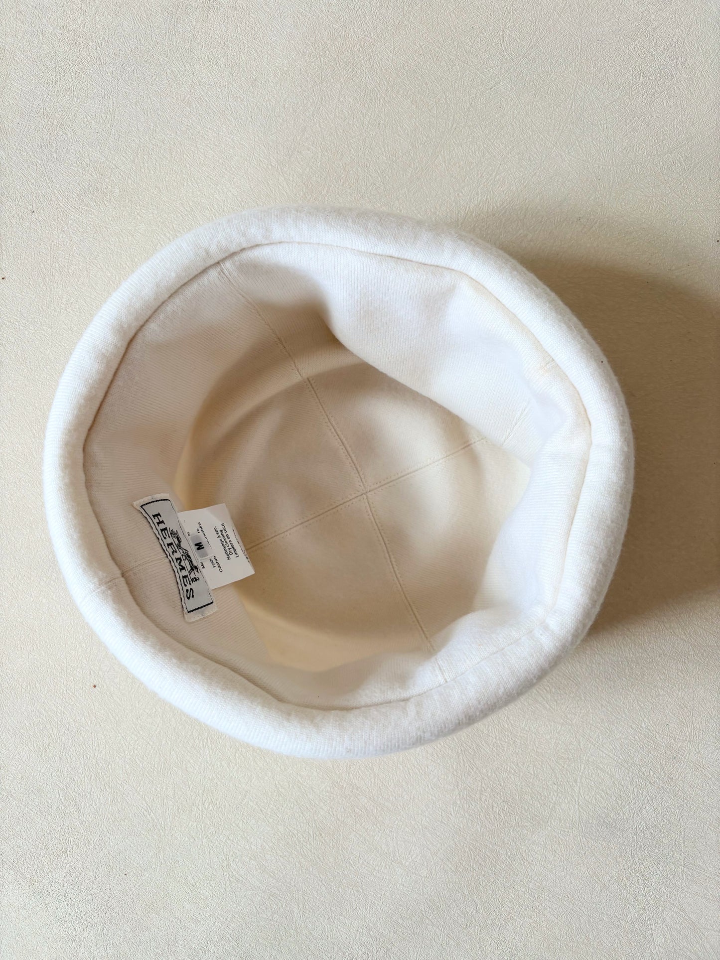 HERMÈS Bonnet Toque cachemire