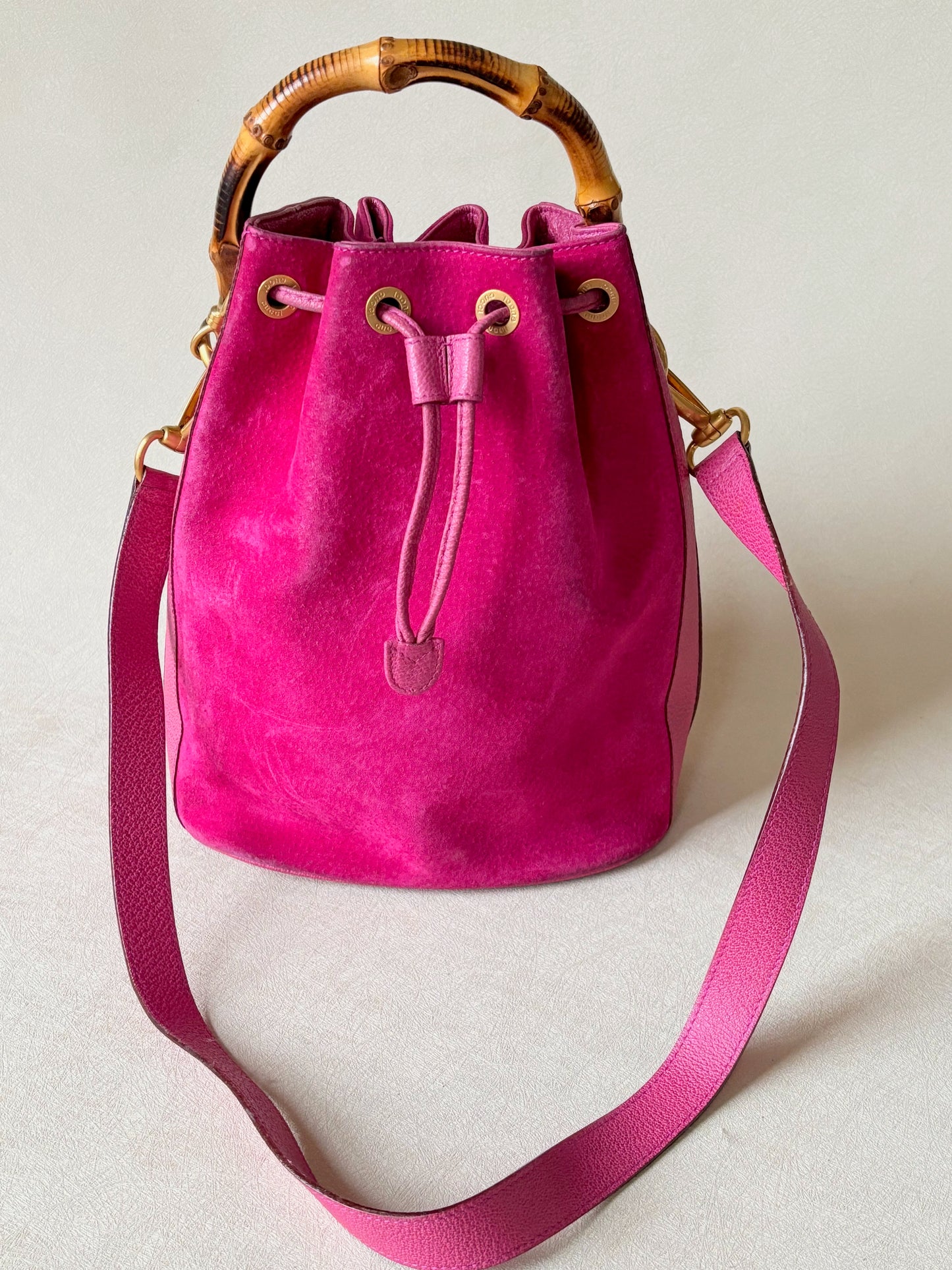 GUCCI Sac seau Bambou