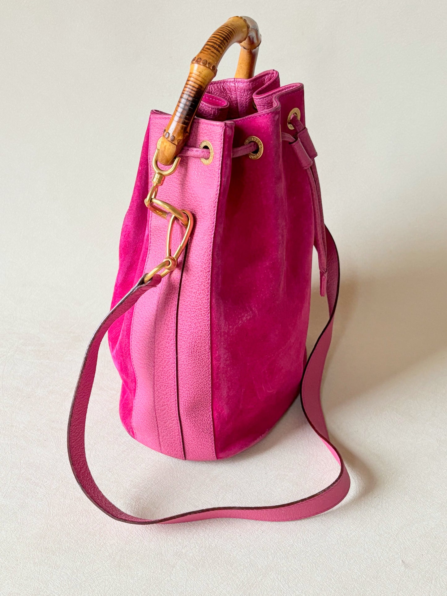GUCCI Sac seau Bambou