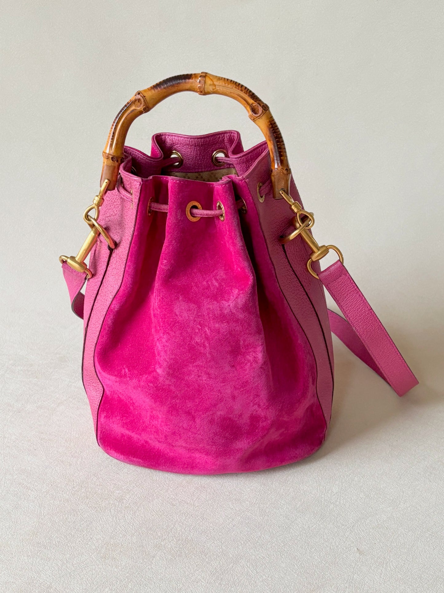 GUCCI Sac seau Bambou