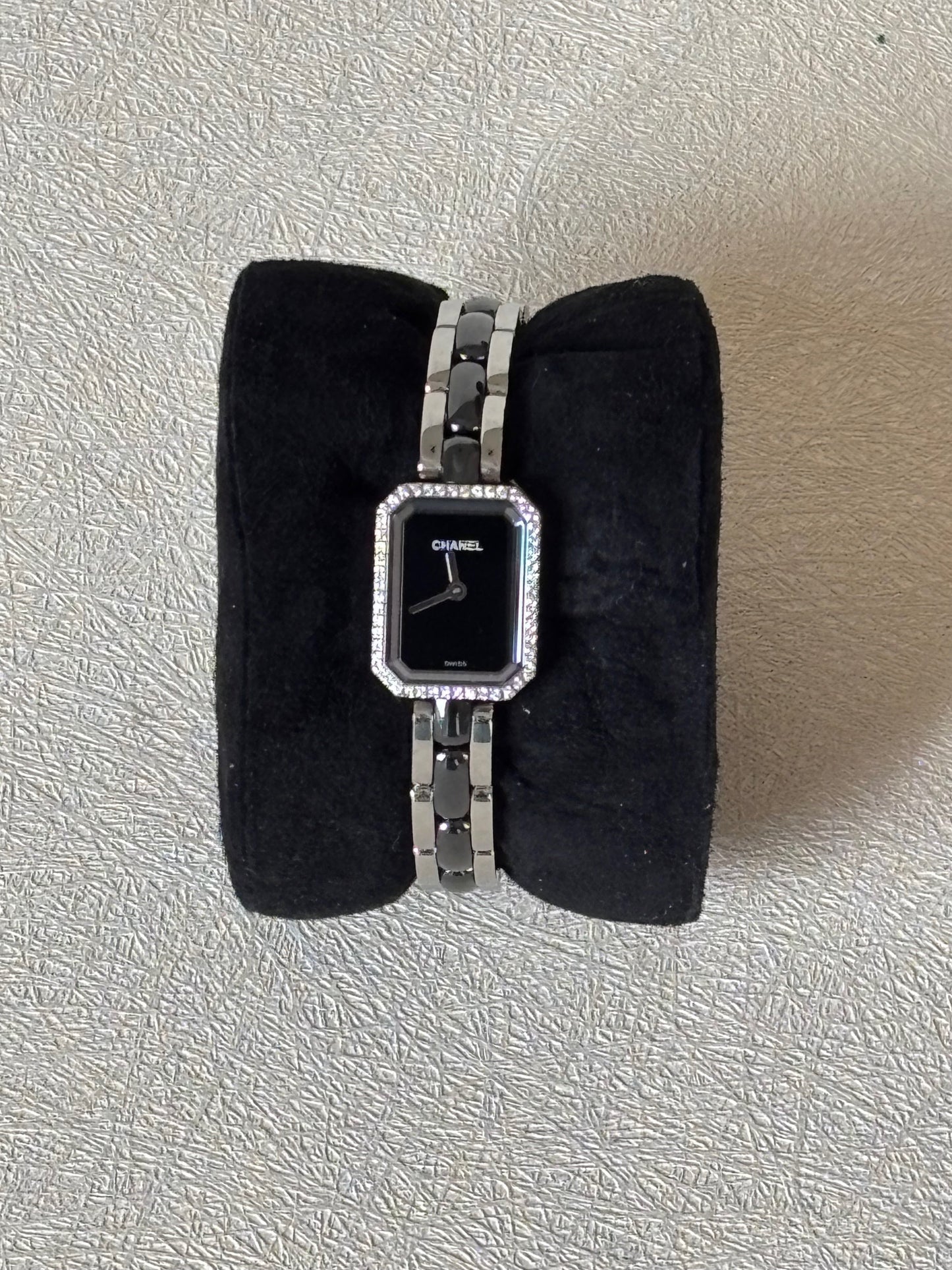 CHANEL Montre Première Céramique Diamants