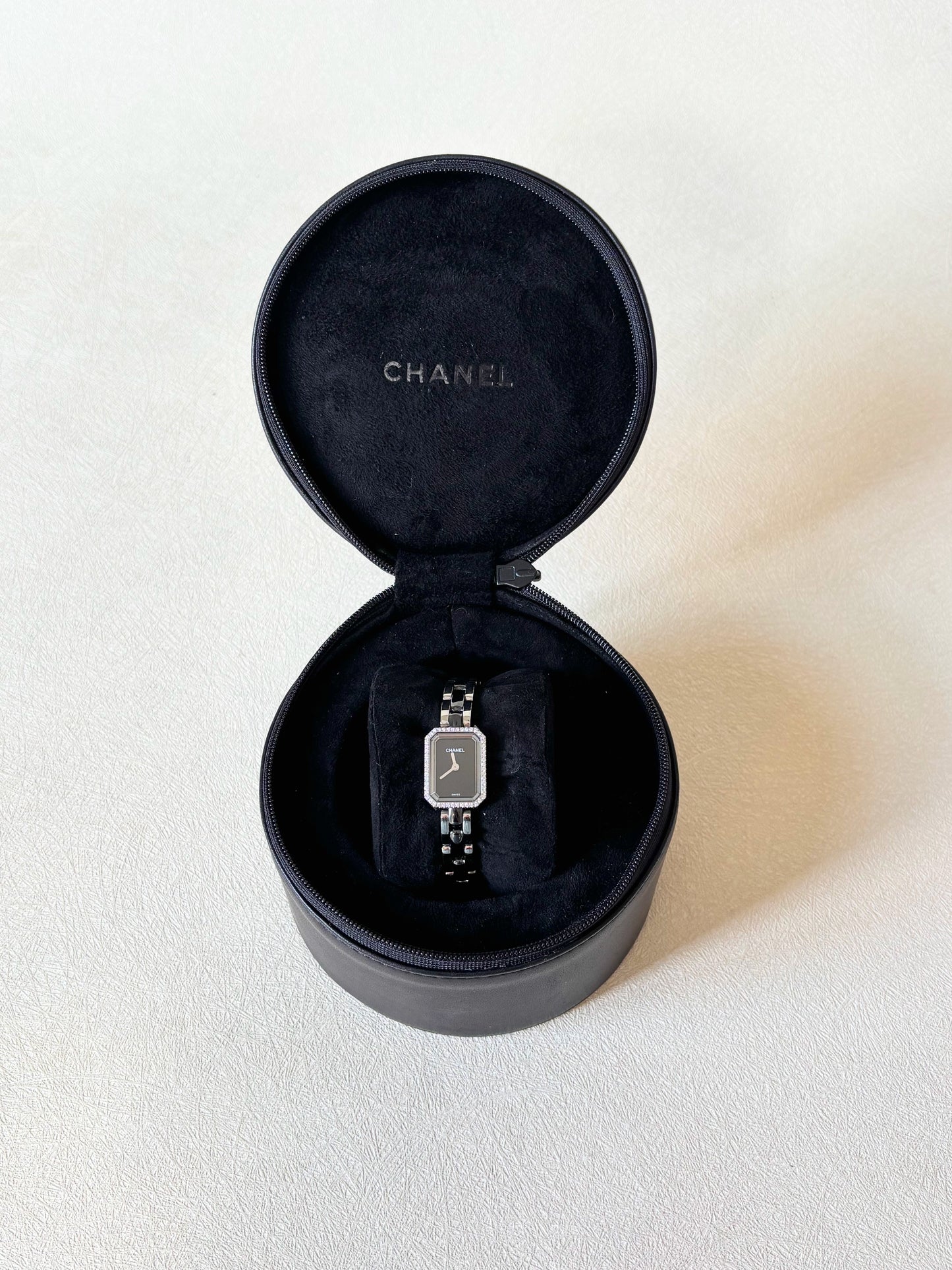 CHANEL Montre Première Céramique Diamants