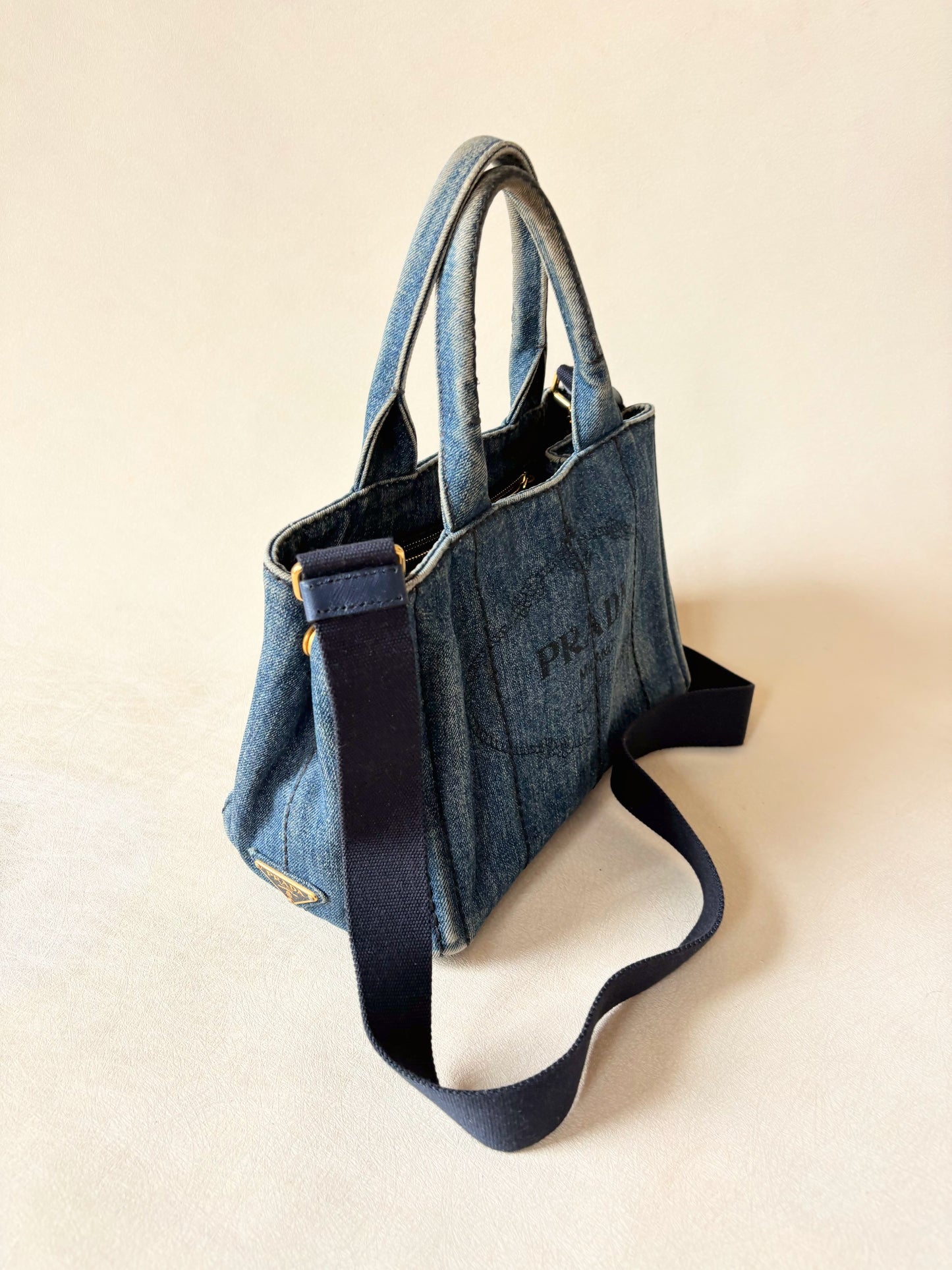 PRADA Sac Canapa denim