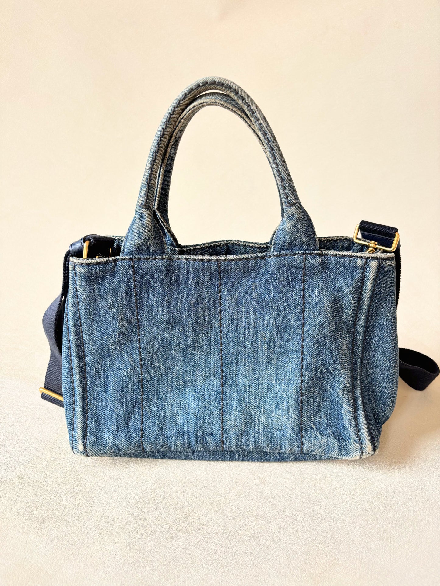 PRADA Sac Canapa denim