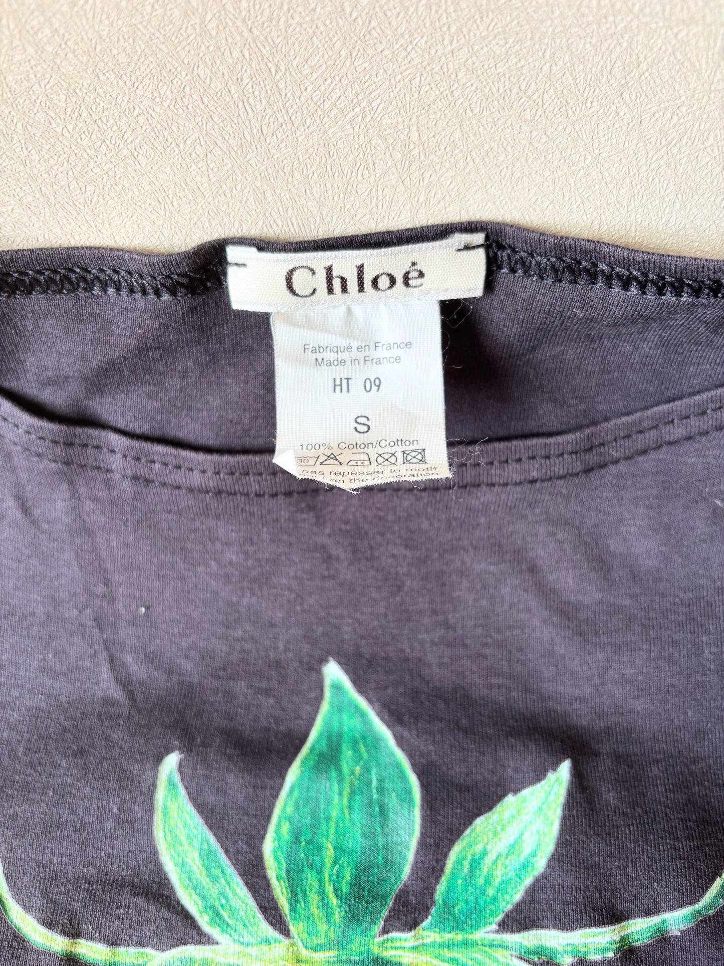 CHLOÉ Top fraise 2001