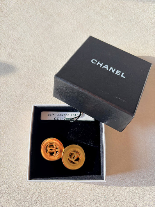CHANEL Boucles d'oreilles 1997